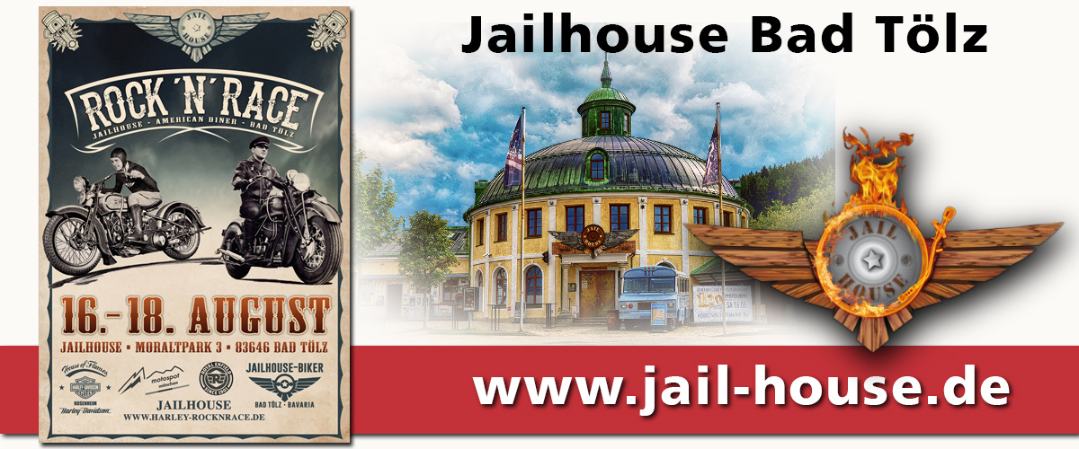 You are currently viewing Harley Rock n Race – Jaihouse Bad Tölz – 16.+18. Aug. 2024