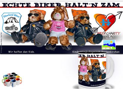 Panoramatasse Biker-Charity „Harley-Friends”